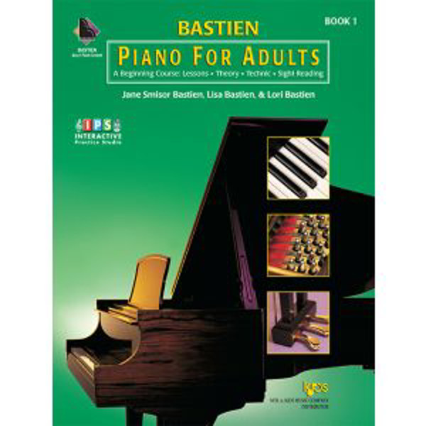 Bastien Piano for Adults Book 1, Book and Media Online