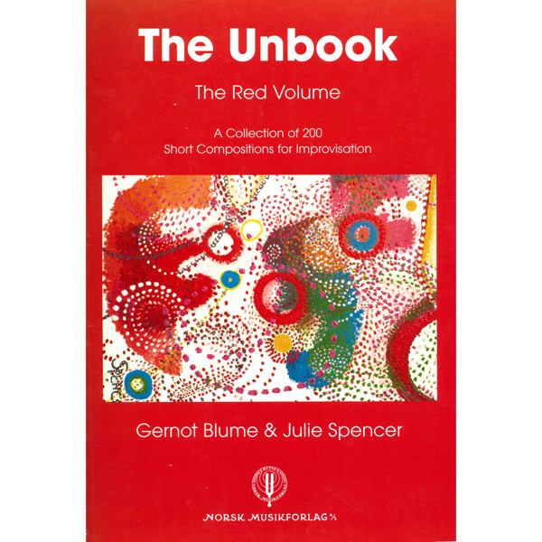 The Unbook The Red Volume, Gernot Blume/Julie Spencer - Mel.Saml.& Besifr. Bok