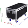 Marimbakasser Adams, Concert Marimba, Apex Frame , 2 stk. Flight Cases