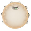 Tamburin Grover Protege P-T2GS, Dimpled Silver Jingles m/Bag 10, Natural Head