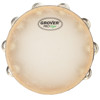 Tamburin Grover Protege P-T2GS, Dimpled Silver Jingles m/Bag 10, Natural Head