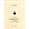 Symfoni nr. 2 i Ess-dur for Orgel og Messingblåsere, Elfrida Andrée. Stemmesett