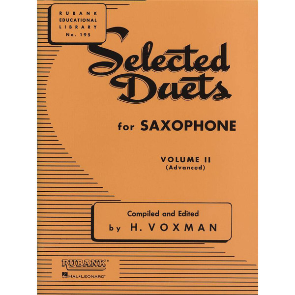 Selected Duets for Saxophone Vol 2, Voxman