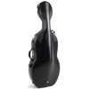 Etui Cello 4/4 GEWApure Polycarbonate 4.6 Rolly 4.8, Black