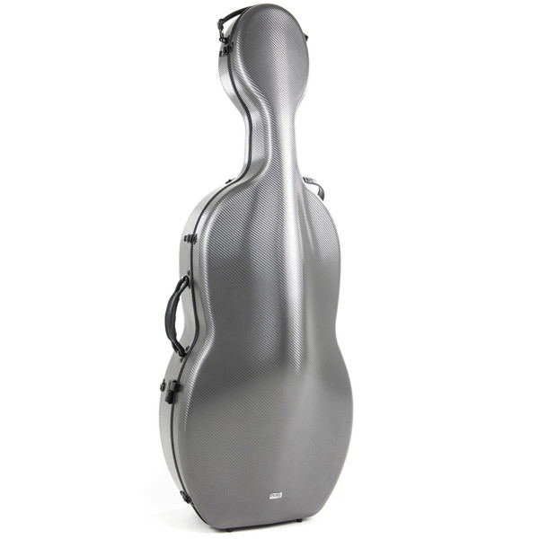 Etui Cello 4/4 GEWApure Polycarbonate 4.6 Rolly 4.8, Grå