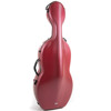 Etui Cello 4/4 GEWApure Polycarbonate 4.6 Rolly 4.8, Rød