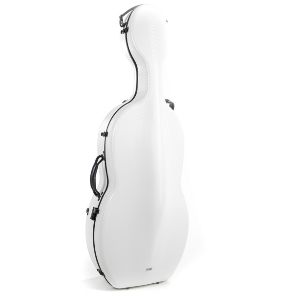 Etui Cello 4/4 GEWApure Polycarbonate 4.6 Rolly 4.8, Hvit