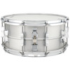 Skarptromme Ludwig Acro-Aluminum LA654BM, 14x6,5, Brushed Aluminum Finish w/Chrome Hardware, Small Twin Bow Tie Lugs - P86C