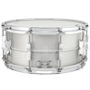 Skarptromme Ludwig Acro-Aluminum LA654BM, 14x6,5, Brushed Aluminum Finish w/Chrome Hardware, Small Twin Bow Tie Lugs - P86C