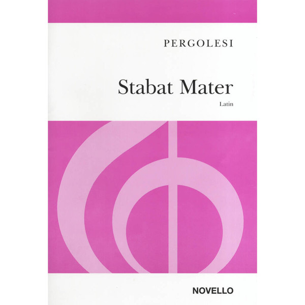 Pergolesi - Stabat Mater for Soprano, Alto, 2-part Choir, Piano Accompaniment. Vocal Score