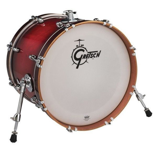 Stortromme Gretsch Catalina Club CT1-1418B-GCB, 18x14, Gloss Crimson Burst, Chrome Hardware