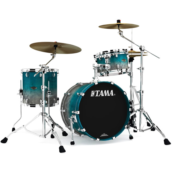 Slagverk Tama Starclassic Walnut/Birch WBS30RS-SPF, 20 u/Stativer, Satin Sapphire Fade