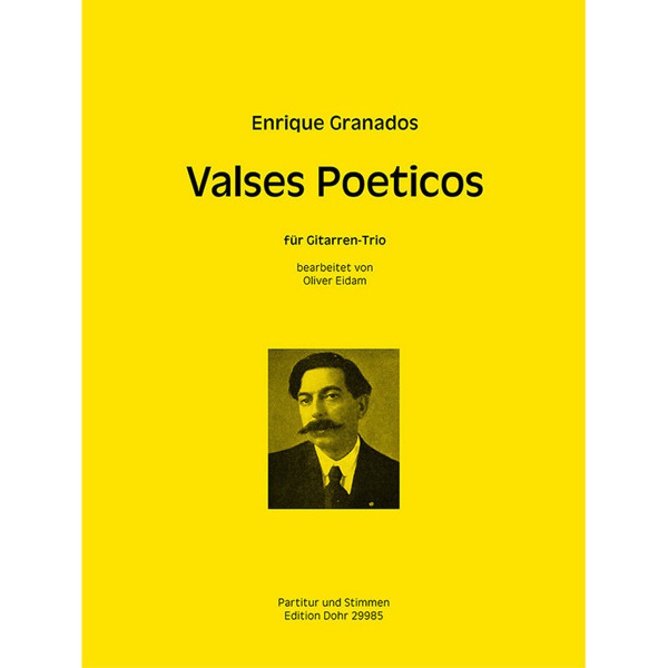 Valses Poeticos, Enrique Granados arr. Oliver Eidam. Guitar Trio