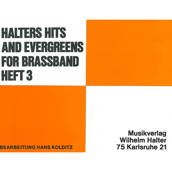 Halters Hits and Evergreens 3 Percussion