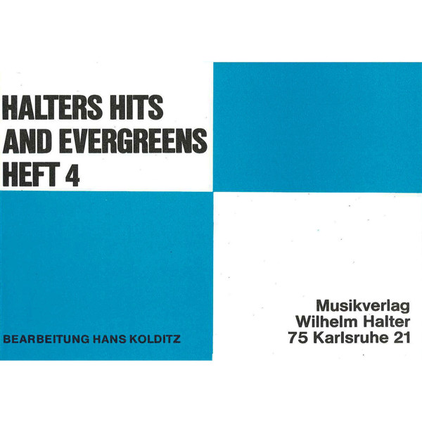 Halters Hits and Evergreens 4 Clarinet 1