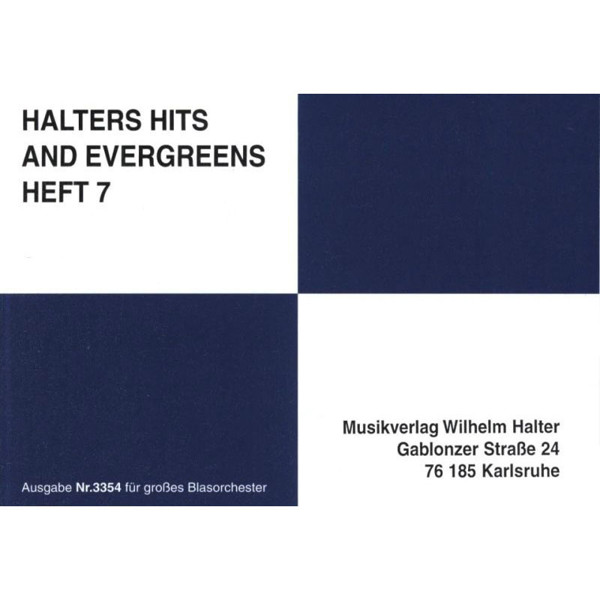 Halters Hits and Evergreens 7 Flygelhorn 1
