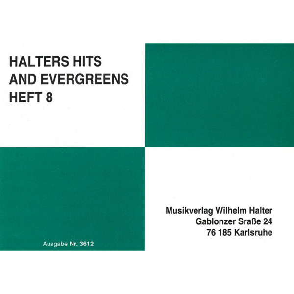 Halters Hits and Evergreens 8 Horn 1 Eb