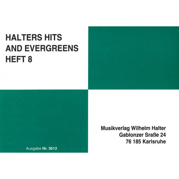 Halters Hits and Evergreens 8 Tenorsax 1