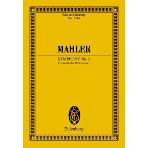 Symphonie Nr. 2, Gustav Mahler.Study Score