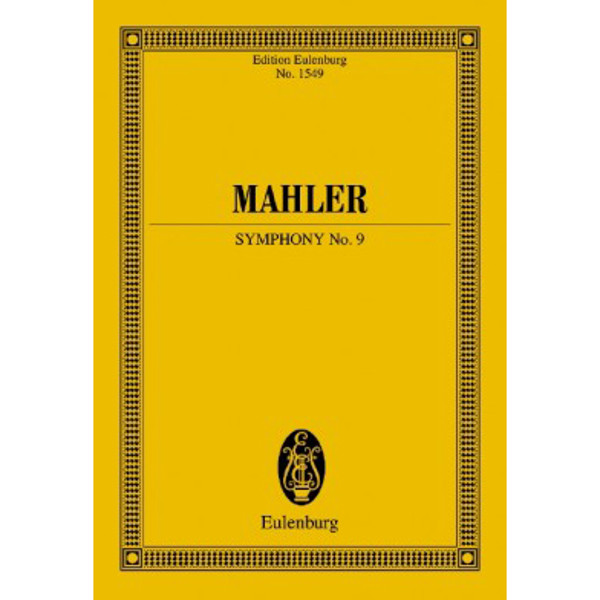 Symphonie Nr. 9, Gustav Mahler. Study Score