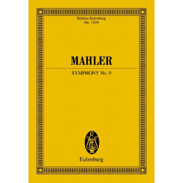 Symphonie Nr. 9, Gustav Mahler. Study Score