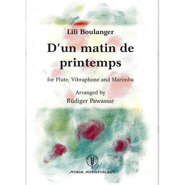 D'Un Matin De Printemps, Lili Boulanger/Rudiger Pawassar. Flute, Vibraphone and Marimba