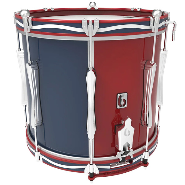 Paradetromme British Drum Co. Regimental RS1G-GB, 14x12, m/Bunn Seider, Aluminum Hoops, Gloss Black