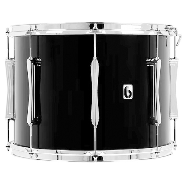Paradetromme British Drum Co. Regimental RS1P-GB, 14x12, Lower Palledium Strainer, Gloss Black