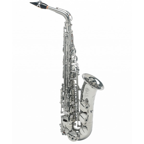 Altsaksofon Selmer Signature, Silver Plated. Outfit