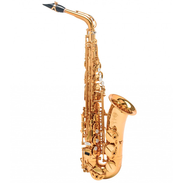 Altsaksofon Selmer Signature, Gold Plated. Outfit