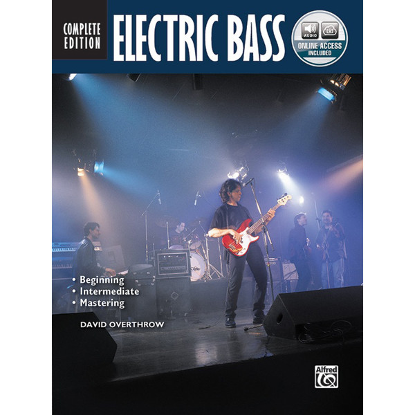 Complete Edition Electric Bass, David Overthrow. Bass Guitar Book & Online Audio
