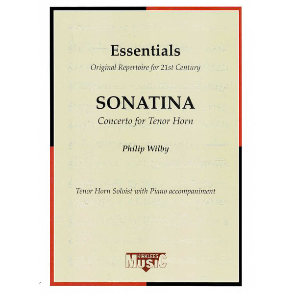Sonatina, Philip Wilby. Tenorhorn Eb and Piano