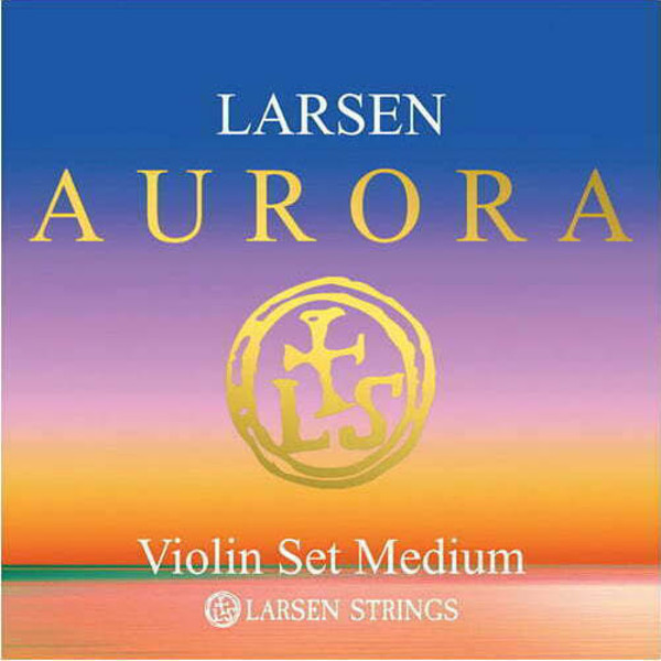 Fiolinstrenger Larsen Aurora (D-Alu) Medium, Sett
