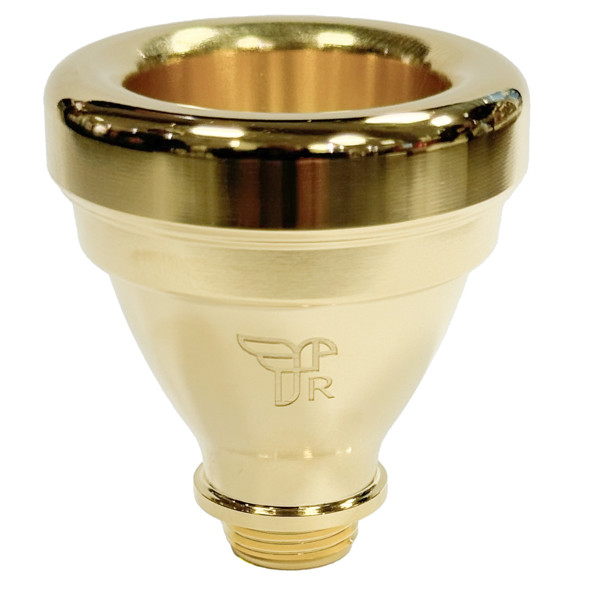 Munnstykkecup Flygelhorn Randefalk G Goldplated, Rim 16.50mm - 27.20mm