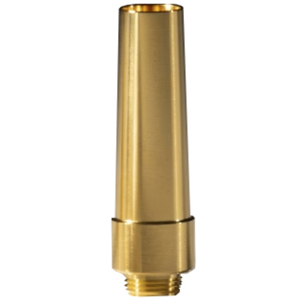 Munnstykkeshank Kornett Bb Randefalk Goldplated, Throat 4.5mm/Back bore 7.10mm