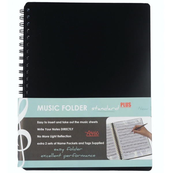Notemappe - Innovative Music Folder Standard Plus A4/60 *ikke tilgjengelig før mai 2024