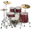 Slagverk Pearl Export EXX705NBR/C704, 20 Black Cherry Glitter m/Stativer-Cymbaler