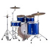 Slagverk Pearl Export EXX705NBR/C717, 20 High Voltage Blue m/Stativer-Cymbaler