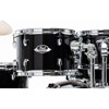 Slagverk Pearl Export EXX725SBR/C31, 22 Jet Black m/Stativer og Cymbaler