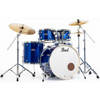 Slagverk Pearl Export EXX725SBR/C717, 22 H.V.Blue M/Stativer og Cymbaler