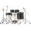 Slagverk Pearl Export EXX725SBR/C778, 22, Graphite Silver Twist m/Stativer og Cymbaler