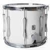 Paradetromme British Drum Co. Regimental RS1P-GW, 14x12, Lower Palledium Strainer, Gloss White