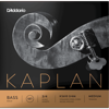Kontrabasstrenger D'Addario Kaplan Solo 3/4 Tvinnet Stål, Kule, Medium, Sett