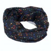 Buff - Sjal med Notemotiv, Sort-Multi / Loop scarf Notes Colorful-Black