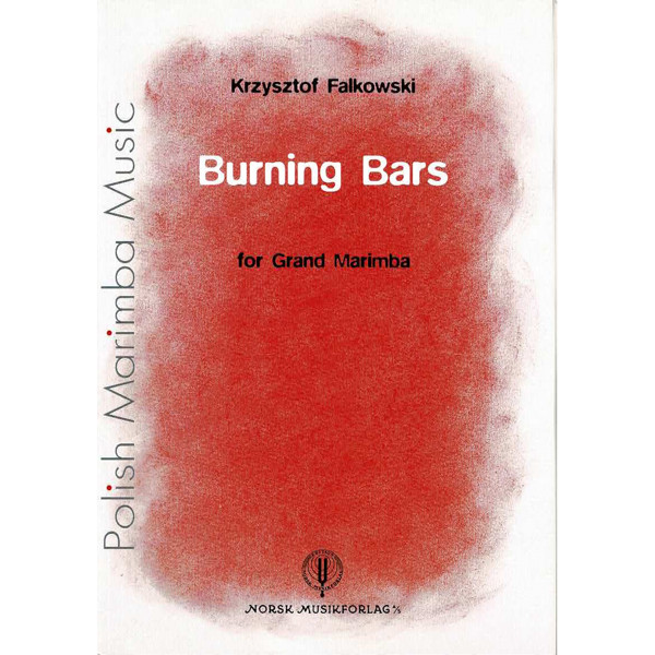 Burning Bars for marimba, Krzysztof Falkowski
