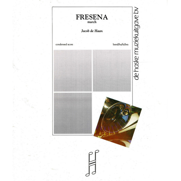 Fresena March, Haan - Partitur