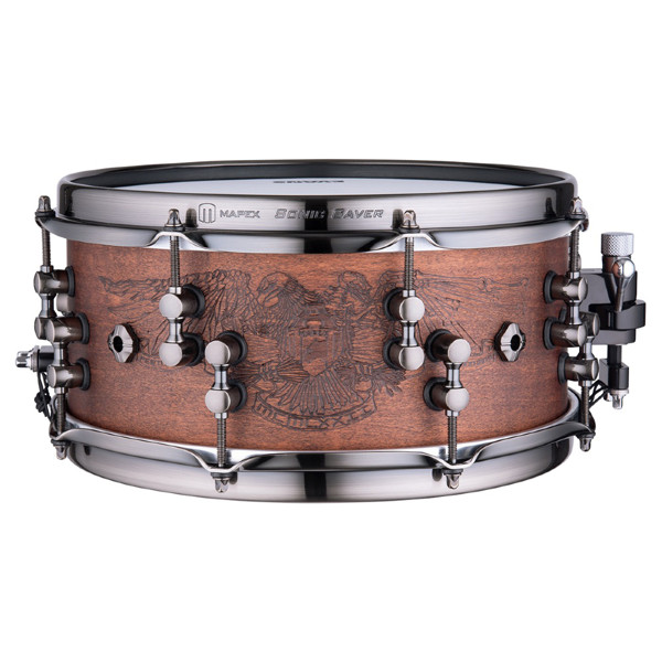 Skarptromme Mapex Black Panther Wardbird BPDLMW2550LWH, 12x5,5, Walnut/Maple