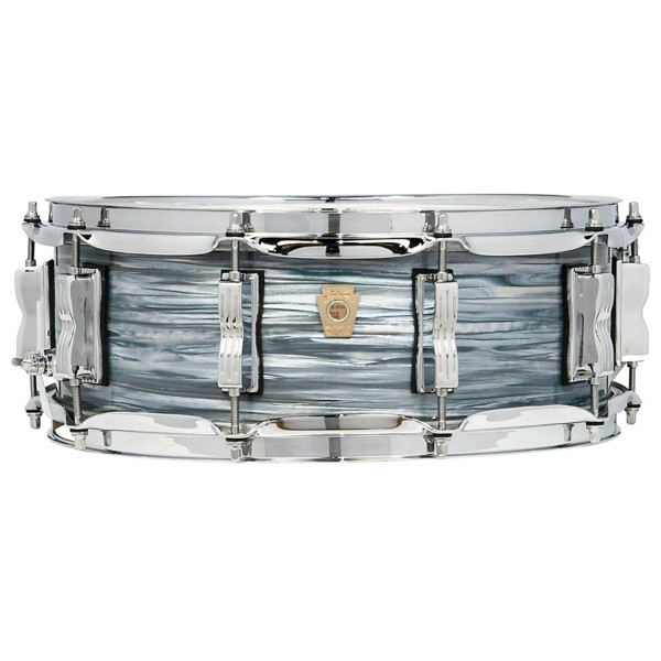 Skarptromme Ludwig Classic Maple LS401XX2Q, 14x5, 10-Lug, Vintage Blue Oyster