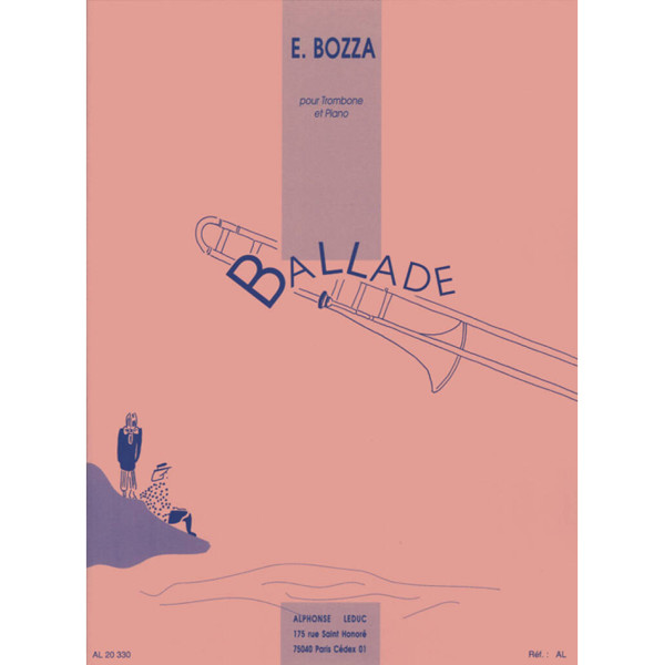 Ballade for Trombone and Piano, Eugene Bozza