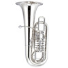 Tuba F JP379F Sterling Rotor - 4+1 ventiler, Forsølvet